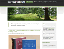 Tablet Screenshot of darkoptimism.org